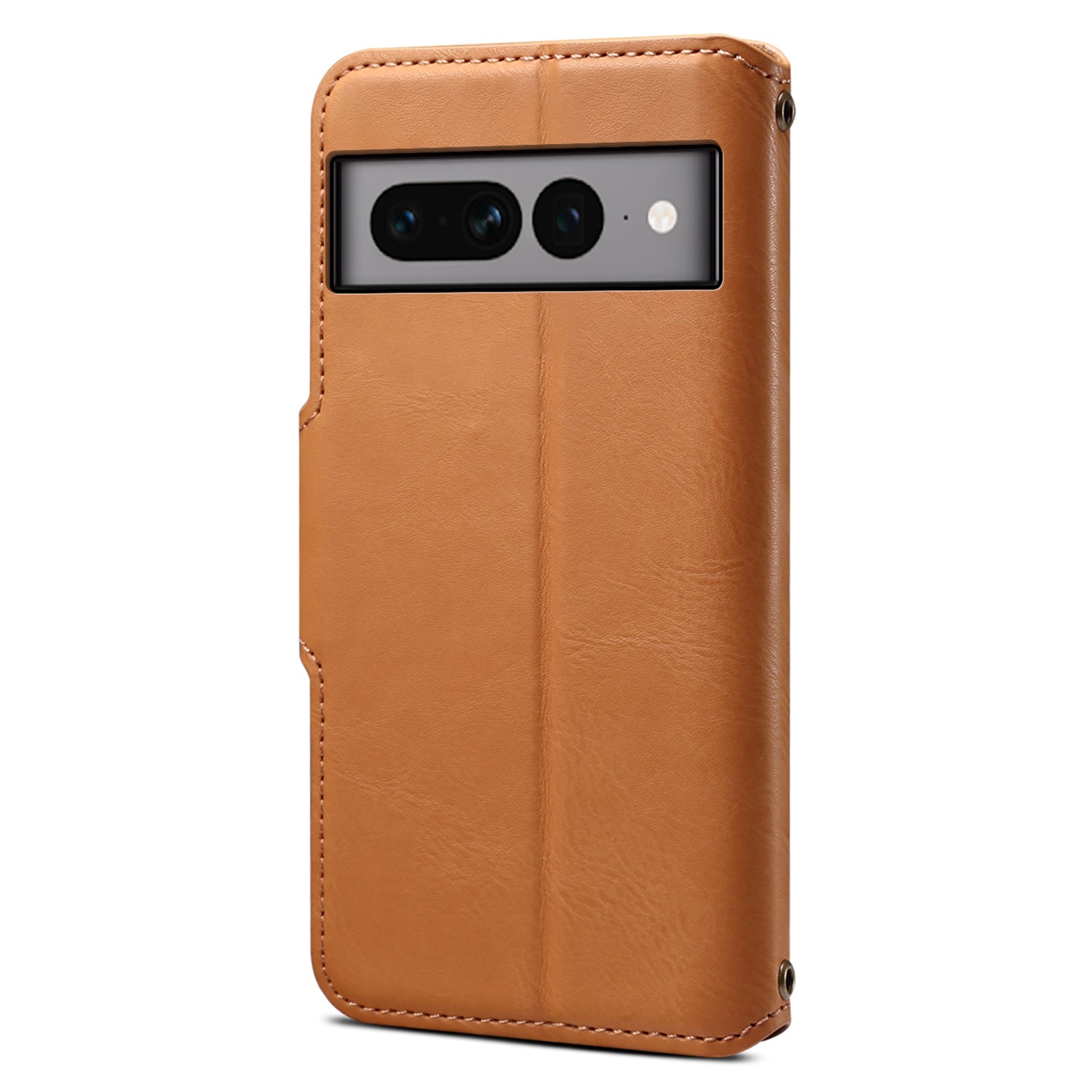 DENIOR For Google Pixel 7 Pro 5G Shockproof Case Cowhide Texture Leather Phone Cover DENIOR For Google Pixel 7 Pro 5G Shockproof Case Cowhide Texture Leather Phone Cover